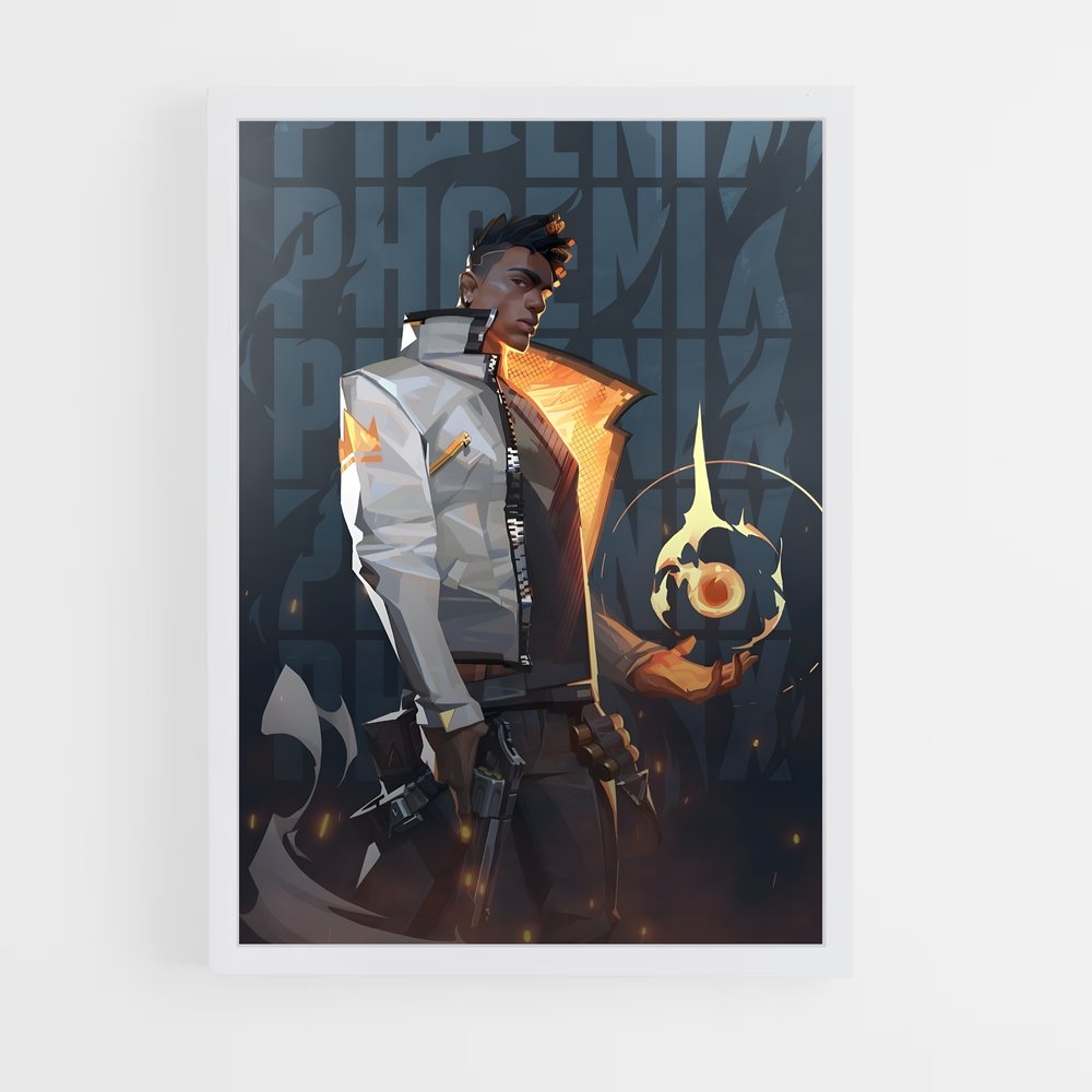 Poster L'Esprit du Phoenix – affiche Valorant (vue 3)